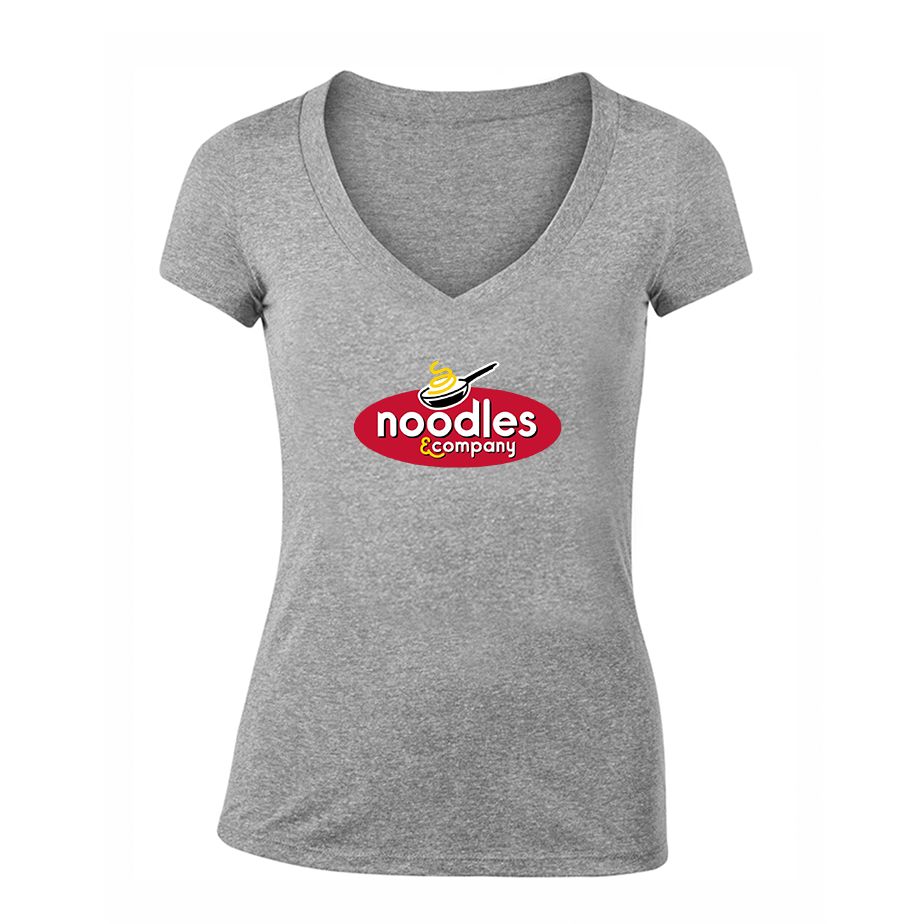 Women's Noodles & Company  V-Neck T-Shirt